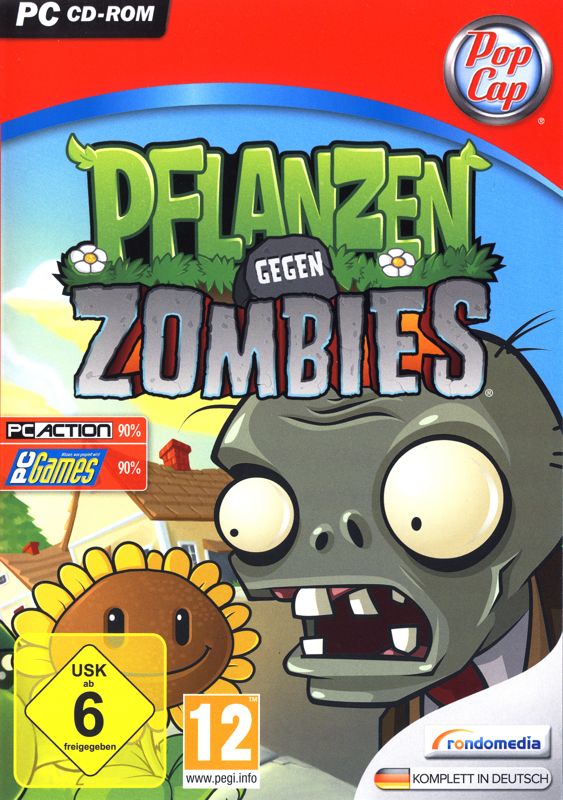 Plants vs. Zombies box art for Xbox 360